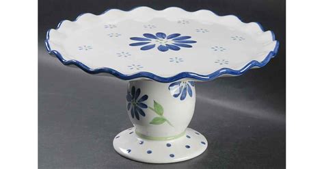 Springwood Diameter Pedestal Cake Stand By Pfaltzgraff