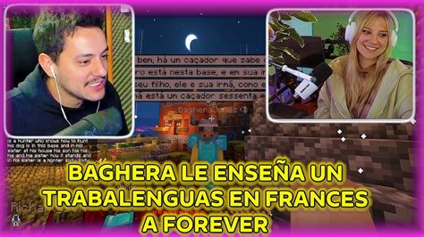 Baghera Le Ense A Un Trabalenguas En Frances A Forever Qsmp Youtube