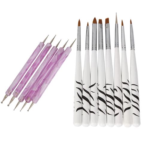 Amazon 8 Pcs Nail Art Design Drawing Paint Painting Brushes 5 X