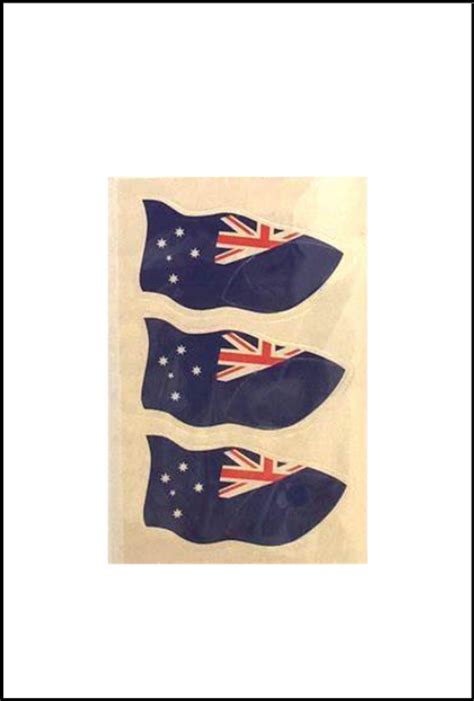 Australian Flag Body Tattoo 3pk