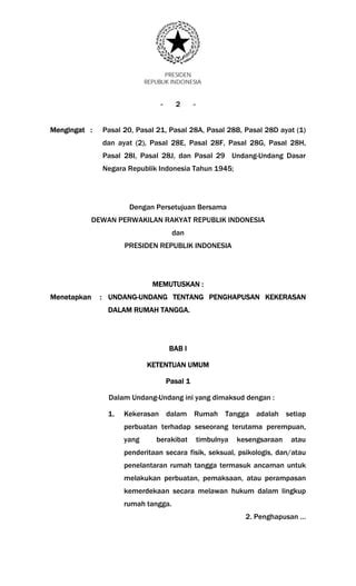 Uu Pkdrt Pdf