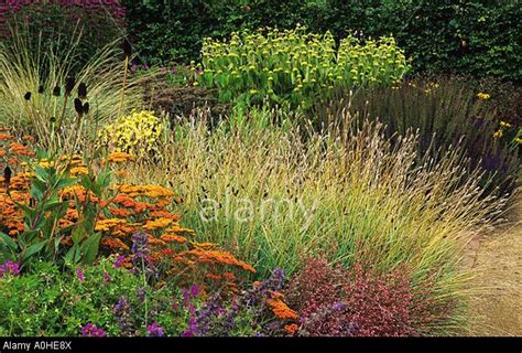 Scampston Hall Yorkshire Design Piet Oudolf Sasleria Nitida Achillea