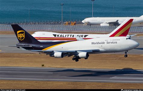 N Up United Parcel Service Ups Boeing E Bcf Photo By Wong