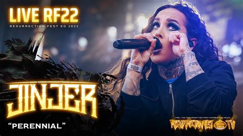 Jinjer Perennial Live At Resurrection Fest EG 2022 YouTube