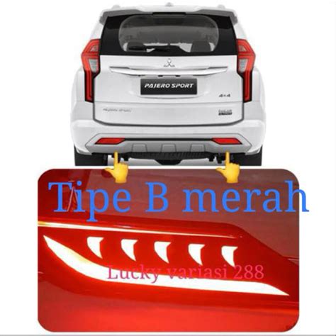 Jual Lampu Reflektor Bumper Belakang All New Pajero