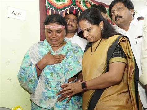 Telangana Kavitha Calls For Probe Into Residential Schools Suicides