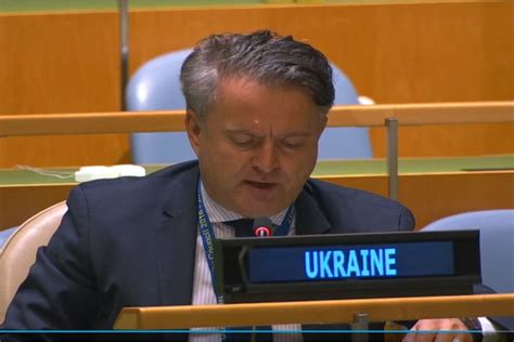 Statement By Permanent Representative Of Ukraine Sergiy Kyslytsya On