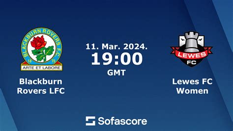 Blackburn Rovers Lfc Vs Lewes Fc Women Live Score H2h And Lineups