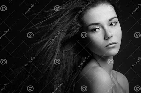 Dramatic Portrait Of A Girl Theme Portrait Of A Beautiful Lonely Girl