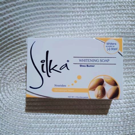 Silka Shea Butter Whitening Soap 135g Shopee Philippines