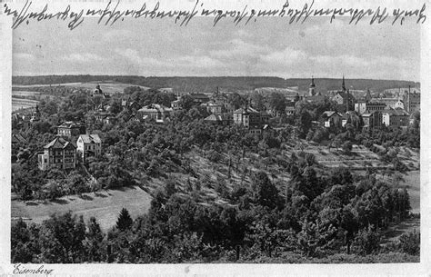 Stadt Eisenberg Th Ringen Postkartenmotive Panoramen Und