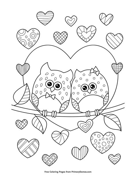 Free Printable Valentine S Day Coloring Pages For Use In Your Classroom