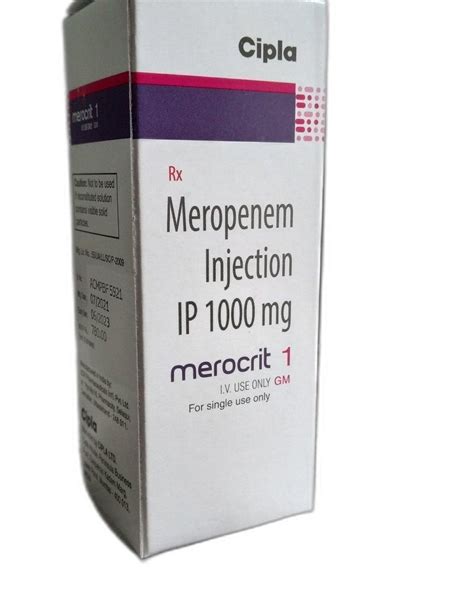 Meropenem Injection Ip Mg Gm At Rs Vial In Surat Id