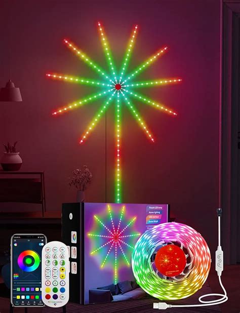 Daymeet Firework Led Lights Smart Rgb Dream Color Led Lights For