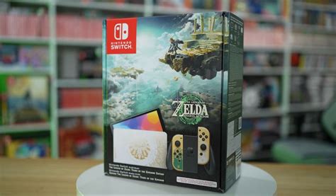 Unboxing De La Nintenddo Switch OLED De Zelda Tears Of The Kingdom