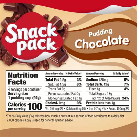 Snack Pack Chocolate Pudding Cups Shop Pudding And Gelatin At H E B