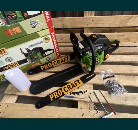 Бензопила Procraft GS-50/2 шини 2 ланцюга 40 та 45 см: 1 799 грн ...