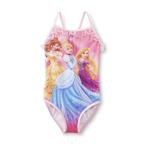 Disney Princess Girls One Piece Swimsuit Shop Your Way Online Shopping And Earn Points On