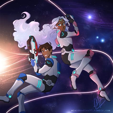 Lance And Allura Blue Paladins Voltron Pinterest Last Episode