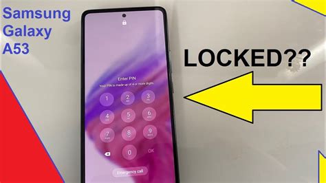 Samsung Galaxy A53 Reset Forgot Password Screen Lock Bypass Pattern