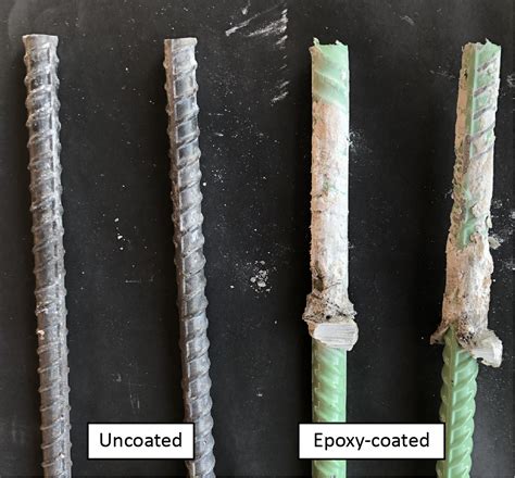 Using Chemical Adhesives To Post Install Epoxy Coated Rebar In Concrete