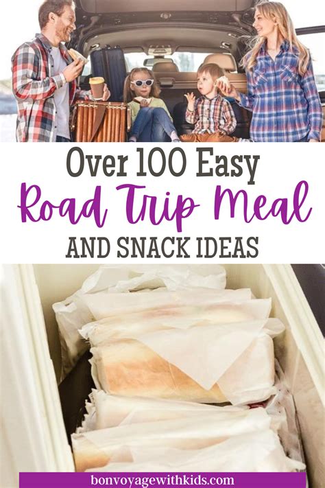 The Best Road Trip Food Easy Meal Snack Ideas You Ll Love