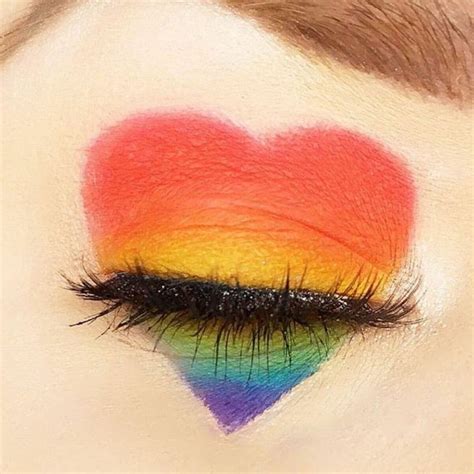 Rainbow Makeup Looks To Show Your Pride Society Rainbow Makeup