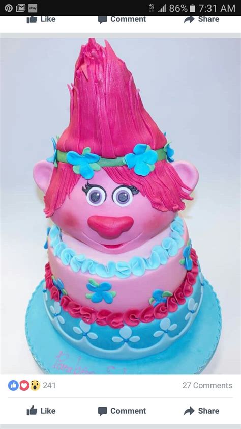 Trolls Cake Love It Trolls Birthday Cake Trolls Cake Trolls Birthday