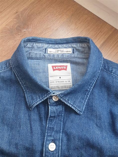 Levi s LEVI STRAUSS LEVIS jeansowa KOSZULA męska 13489830836