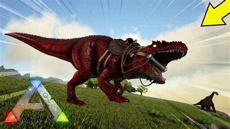 Taming Alpha Giganotosaurus Ark Ragnarok Indonesia Youtube