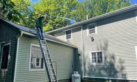 Power Wash Roof Pristine Exterior Cleaning