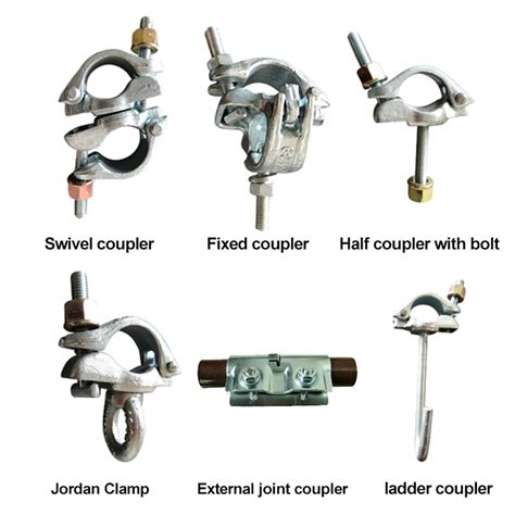 Queen Scaffolding Hot Dip Galvanized Coupler Scaffolding Clamps Forged