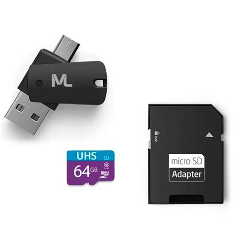 Carto Micro SD 64GB Classe 10 Pen Drive OTG