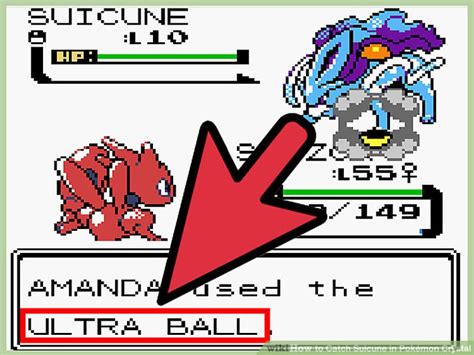 How to Catch Suicune in Pokémon Crystal: 8 Steps (with Pictures)