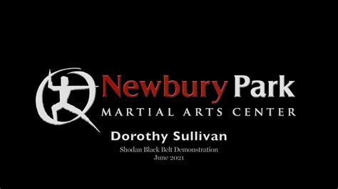 Npmac Dorothy Sullivan Shodan Black Belt Demonstration June 2021