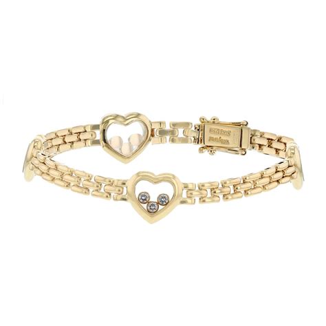 Bracciale Chopard Happy Diamonds Collector Square