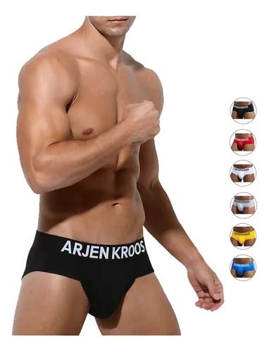 Briefs Para Hombre Algodón 6 Piezas Calzoncillos Arjen Kroos Meses