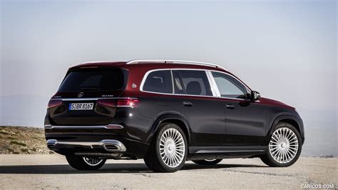 Mercedes Maybach Gls Color Rubellite Red Obsidian Black