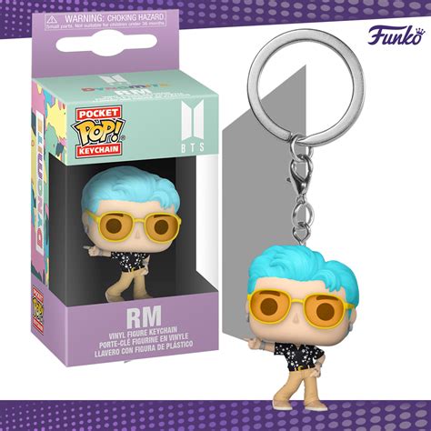 Funko Pop BTS Dynamite RM Llavero Funko Pop Cracken Shop