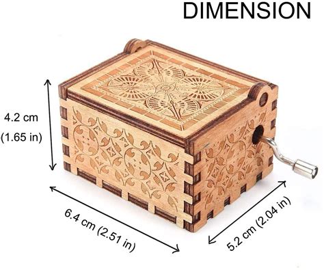 Wooden Music Box You Are My Sunshine Music Box From Daughter To Mom