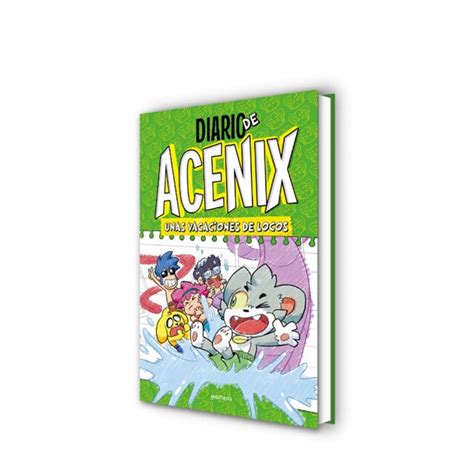 Unas Vacaciones De Locos Diario De Acenix 2 Tapa Dura Libros El