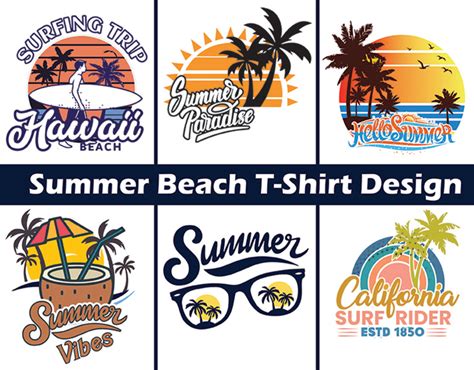 summer/ beach t-shirt design :: Behance