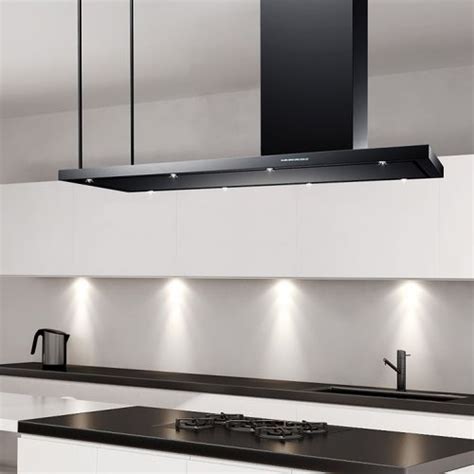 Hotte Lot La Arezzo Isl Blk Luxair Cooker Hoods Kitchen