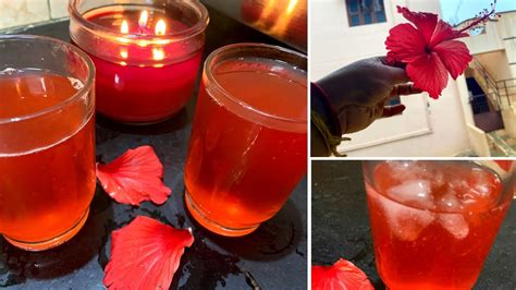 Color Changing Tea Hibiscus Tea Agua De Jamaica