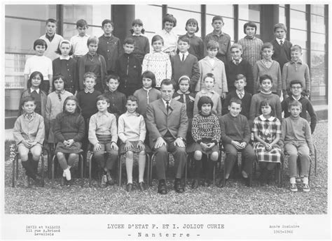 Photo De Classe 6ème A1 De 1965 Lycée Frédéric Et Irène Joliot Curie