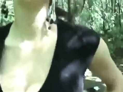 Euro German Babe Outdoor