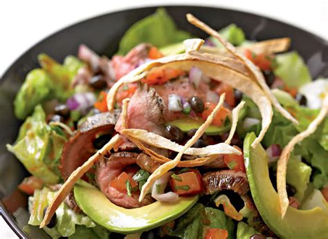 Grilled Mexican Steak Salad Recipe — Eat This Not That