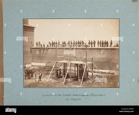 Alexander Gardner Execution Of The Lincoln Assassination Conspirators