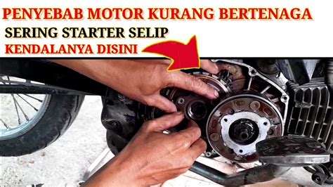 Cara Mengatasi ENGKOL Ngelos SELIP Dan Tidak Bertenaga Motor Revo FI