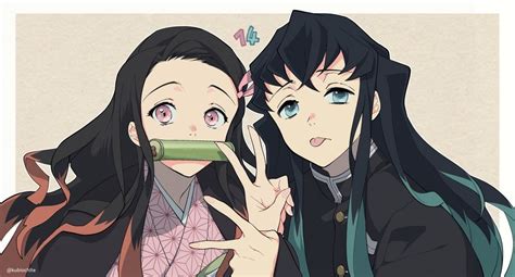 Nezuko And Muichiro Anime Demon Slayer Slayer Anime